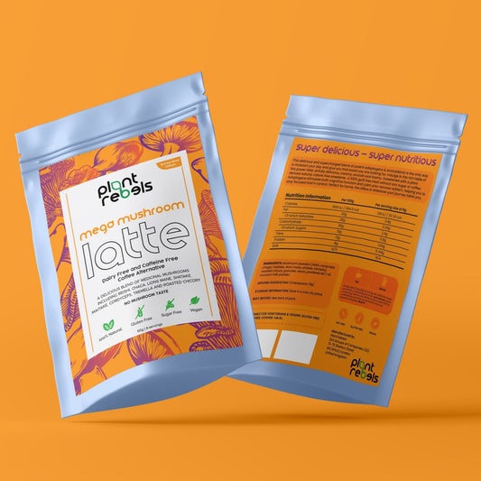 Mega Mushroom Latte Coffee Alternative for Energy & Focus