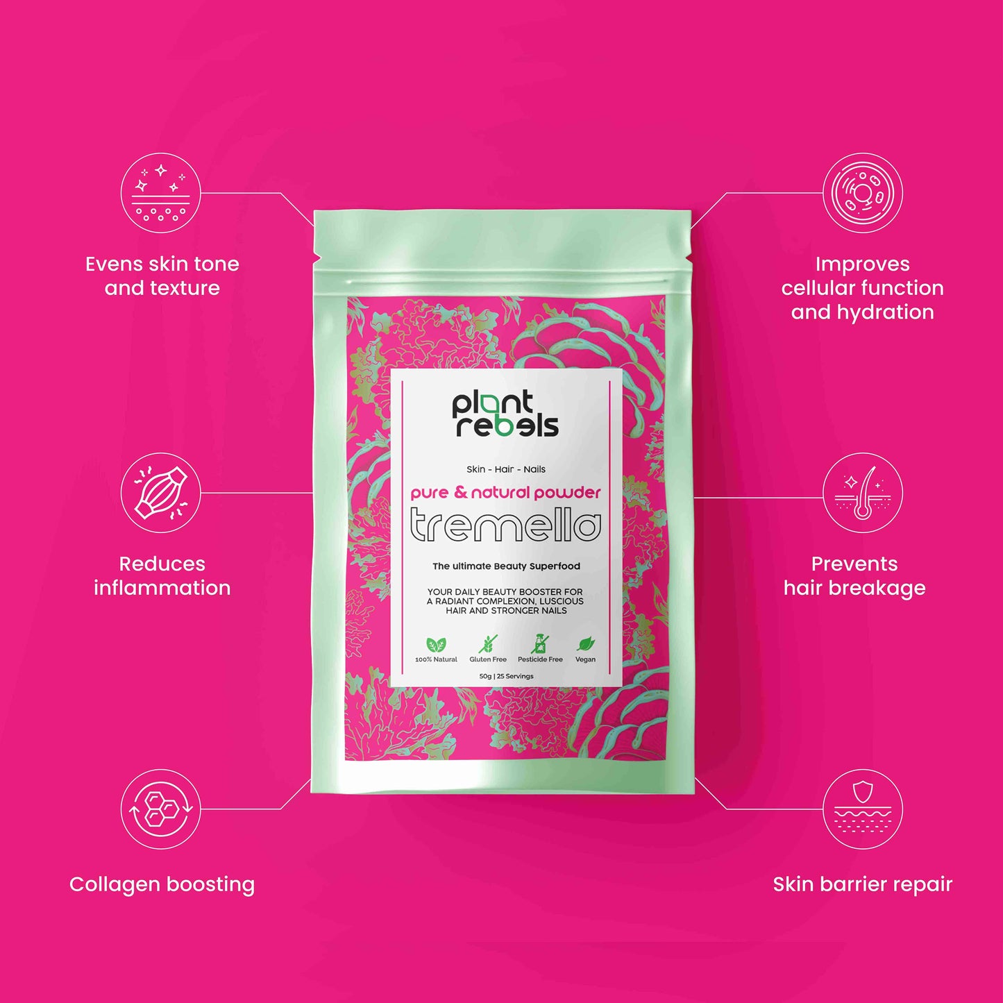 Natural Tremella Powder 100g